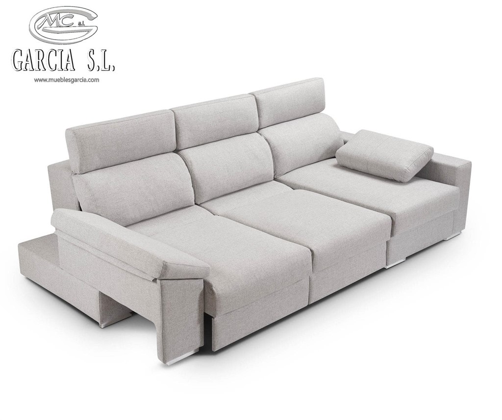 Foto 1 SOFA 4 PLAZAS MD TOTAL DE 260 CMS TAPIZADO EN ARAGON 83